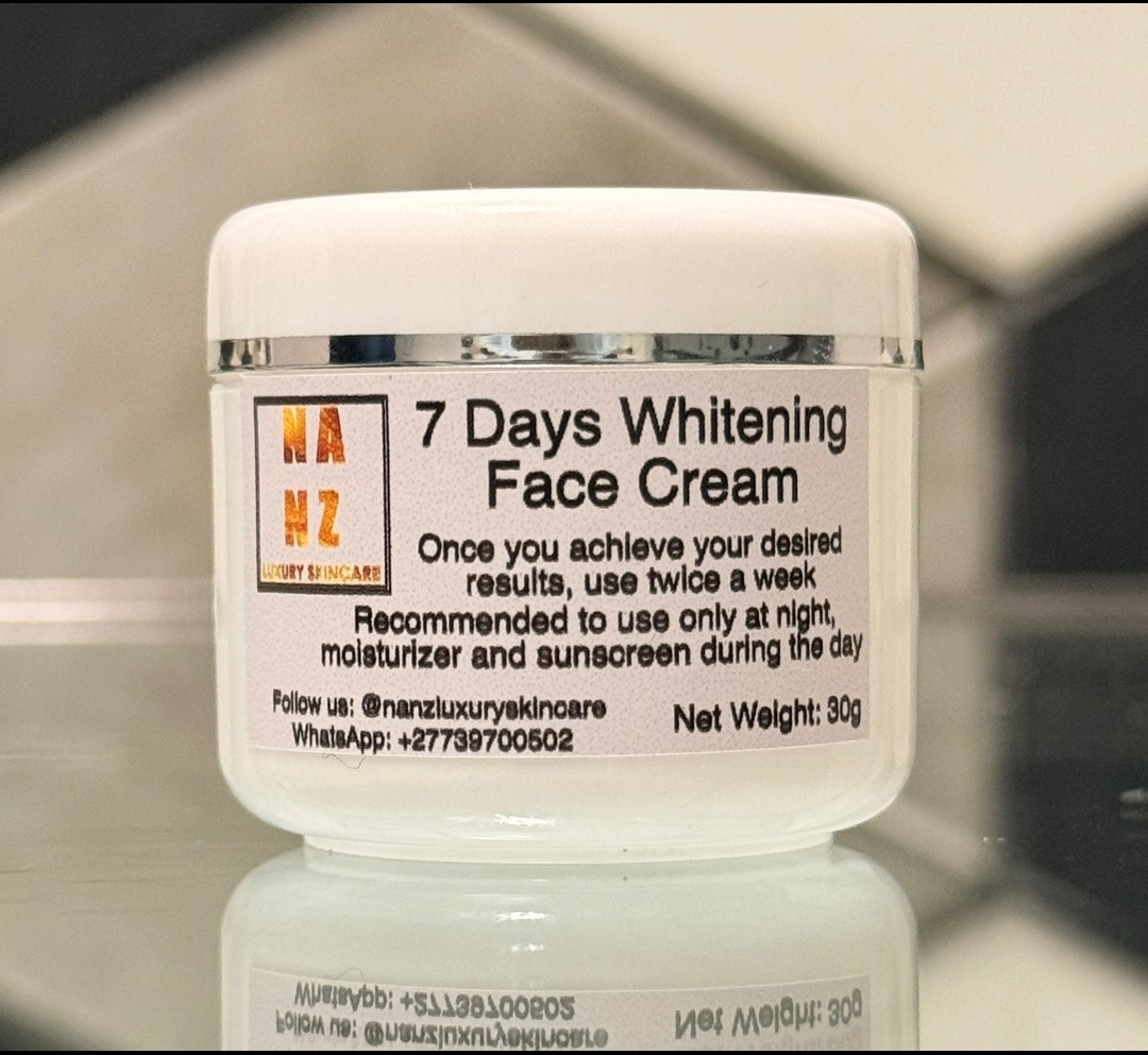 NANZ 7 Days Whitening Face Cream