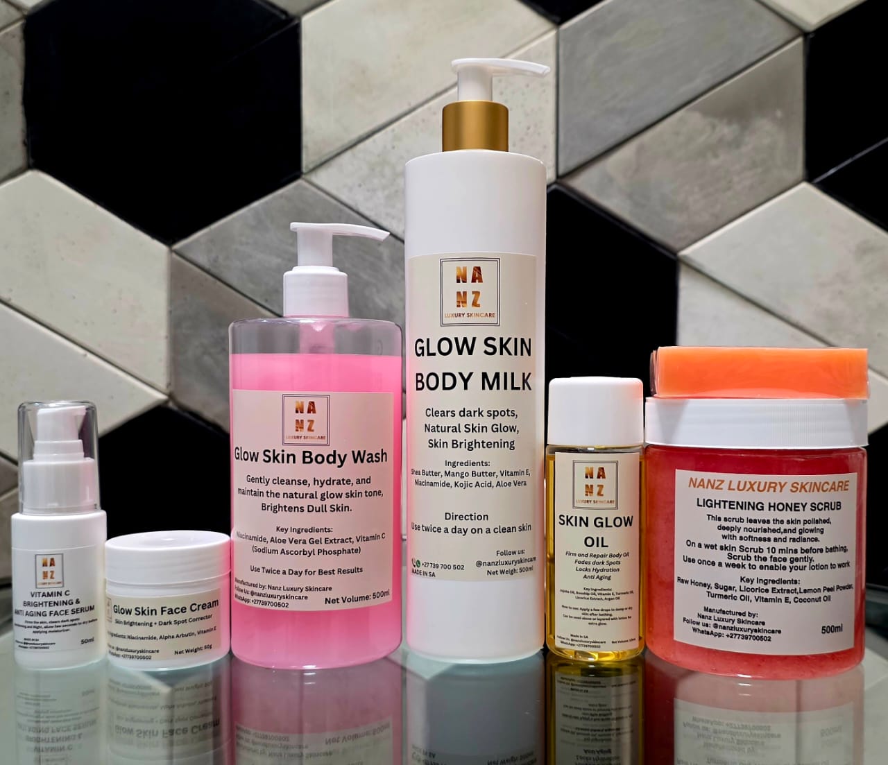 Glow Skin Brightening Range