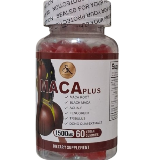 MACA PLUS – Luxury Herbal Vegan Gummies (1500 mg)